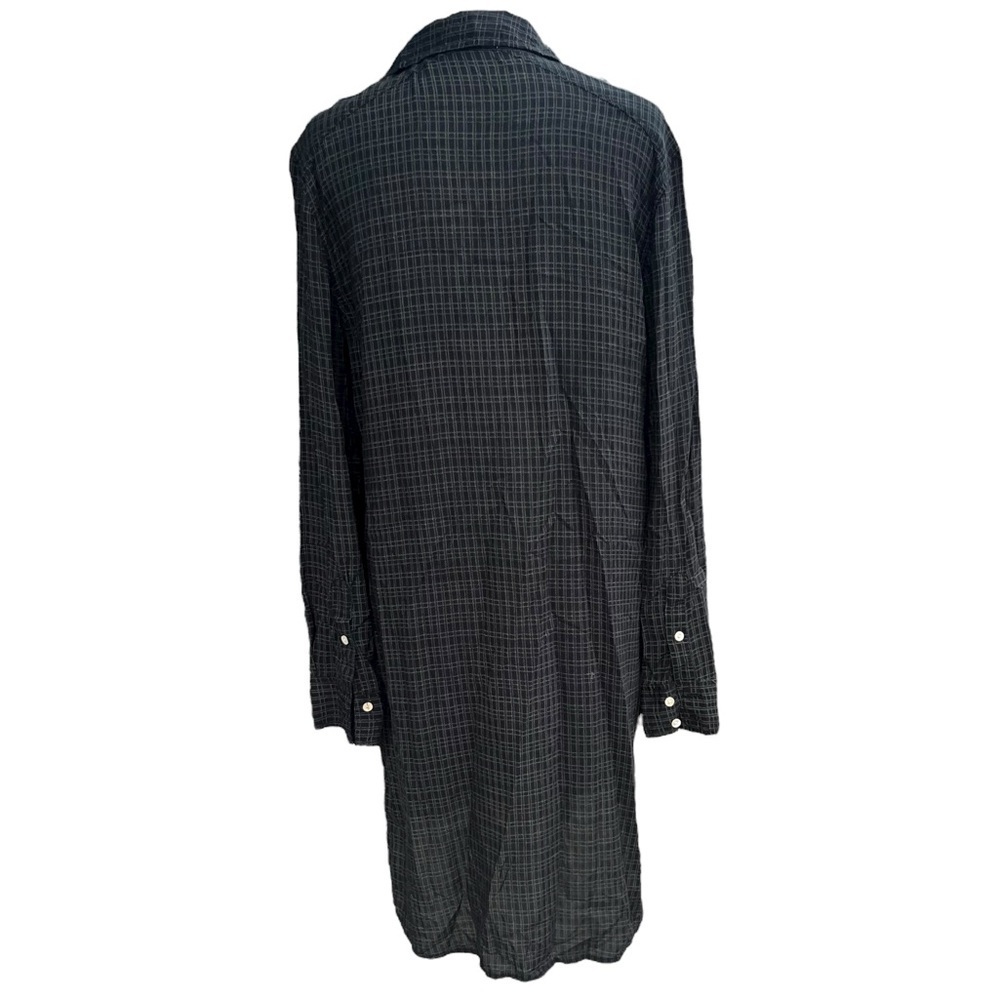 ARITZIA WILDRED FREE Plaid Button Down Shirt Dress Sz XS - Picture 3 of 5